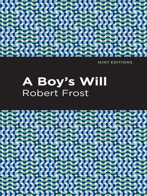 cover image of A Boy's Will